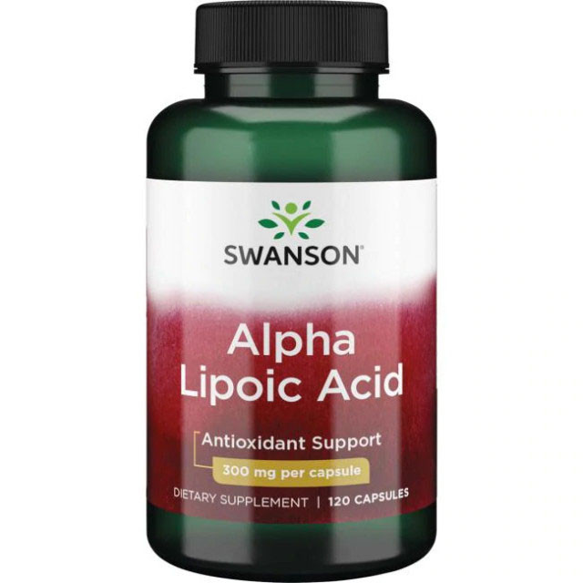 Acid Alfa Lipoic Forte 300mg Swanson 120cps