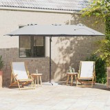 vidaXL Parasol cu braț cantilever pentru grădină Nisipiu 42003375