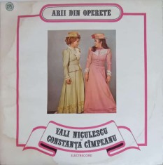 Disc vinil, LP. ARII DIN OPERETE-VALI NICULESCU, CONSTANTA CAMPEANU foto