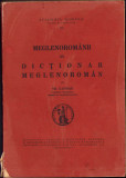 HST 169SP Meglenorom&acirc;nii III Dicționar meglenorom&acirc;n de Theodor Capidan