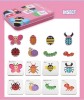 Puzzle si sabloane Insectele - Ghici cine sunt?, in cutie metalica