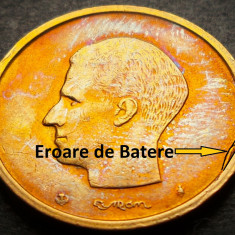 Moneda 20 FRANCI - BELGIA, anul 1980 * cod 4260 = EROARE BATERE