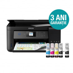 Multifunctionala Epson L4160 Inkjet Color A4 Duplex USB WiFi Negru foto