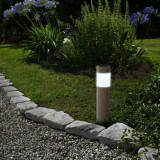 Lampa solara LED imitatie de piatra