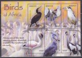 DB1 Fauna Pasari Bhutan Pasari de Apa MS MNH, Nestampilat