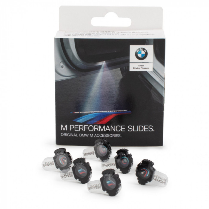 Set 6 Buc Slideuri Pentru Proiectoare Holograme Logo Usi Led Oe Bmw M-Performance 63312469631