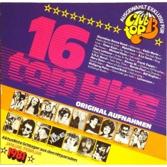 VINIL LP Various &ndash; 16 Top Hits - Aktuellste Schlager Aus Den Hitparaden Januar/Februar 1981 (VG++)