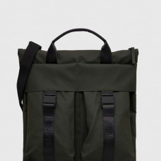 Rains geanta 14360 Tote Bags culoarea verde