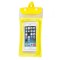 Husa subacvatica zip waterproof flippy, snowproof, universala, impermeabila, cu snur, pentru telefon sau documente, galben