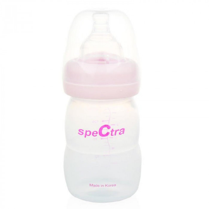 Biberon cu tetina Spectra, marime S, 160 ml, nu contine BPA