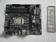 Placa de baza Gigabyte GA-B250M-DS3H, Socket 1151, DDR4 + Procesor I3 7100 foto