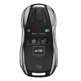 Cheie Auto Smart cu display 828, Activare Keyless Entry, 4 butoane, LCD cu touchscreen