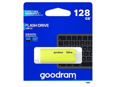 Memorie USB 2.0 128GB Galbenă foto