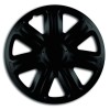 Set 4 Capace Roți 16 inch Negre Comfort, Universale, ABS