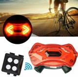 Cumpara ieftin Stop LED spate bicicleta KXK-03 cu telecomanda si semnalizare, 8 moduri de iluminare, IPF