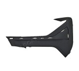 Grila bara protectie, spoiler Bmw X1 (F48), 2019-09.2022, montare fata, stanga, negru/negru, textura; cu locas ornamente, RapidAuto