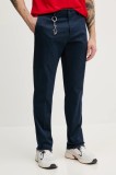 Paul&amp;Shark pantaloni barbati, culoarea albastru marin, mulata, C0P4011