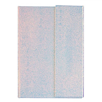 Carnet Notițe A6, Argintiu Irisat, &amp;Icirc;nchidere Magnetică, 96 File foto