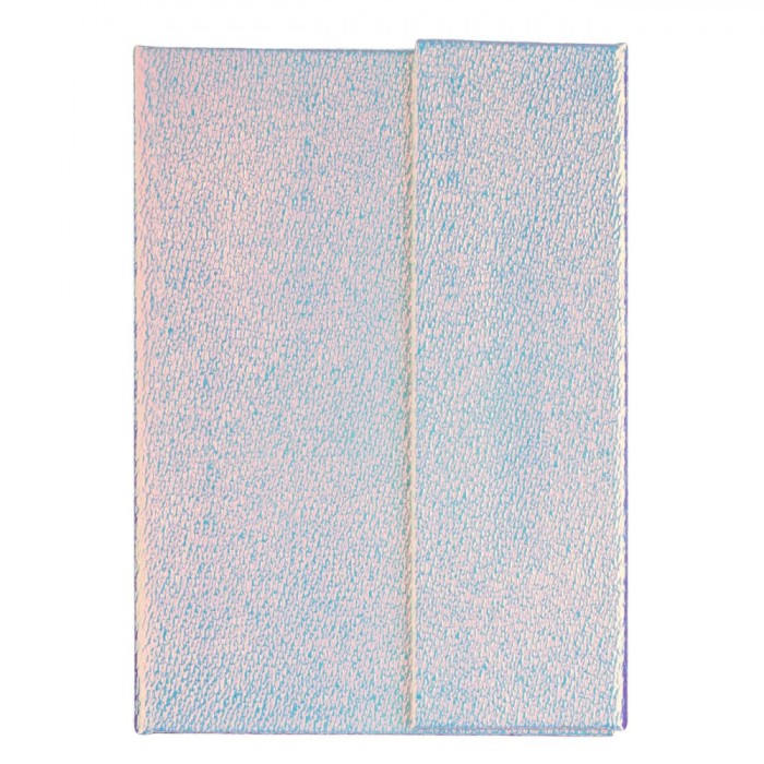 Carnet Notițe A6, Argintiu Irisat, &Icirc;nchidere Magnetică, 96 File