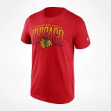 Chicago Blackhawks tricou de bărbați Arch Graphic red - XXXL