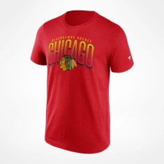 Chicago Blackhawks tricou de bărbați Arch Graphic red - XXL