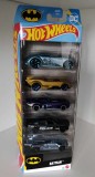 Machete HotWheels - 5-pack Batman set de 5 Hot Wheels 2025, 1:43