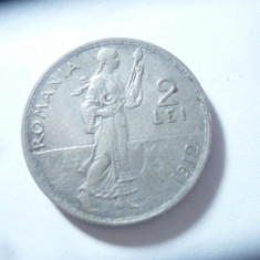 Moneda 2 lei 1912 Carol I argint cal.f.f. buna