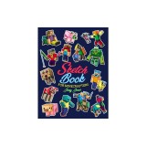 Sketch Book for Minecrafters: Sketchbook for Kids and How to Draw Minecraft, Step by Step Guide to Drawing Minecraft with Blank Sketchbook Pages