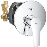 Baterie cada dus incastrata, crom, Ideal Standard Grohe Eurosmart New