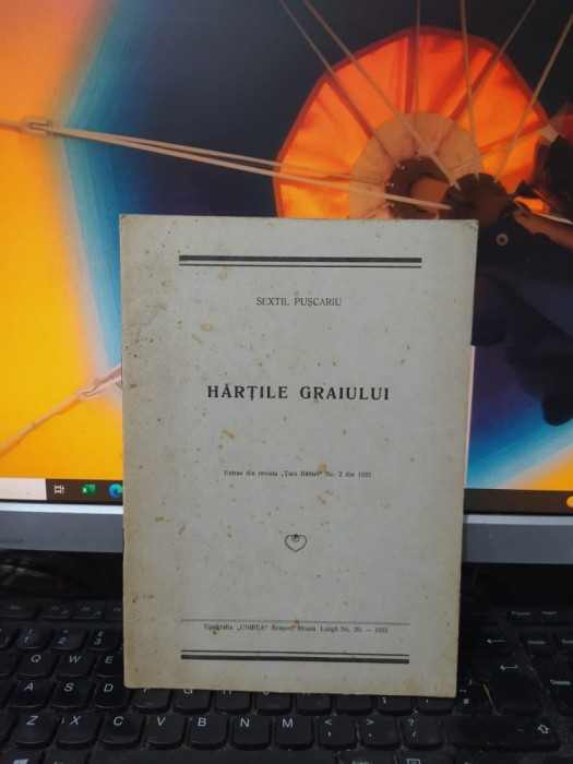 Sextil Pușcariu,Hărțile graiului, Brașov 1933, 182