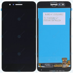 LG K8 2018, K9 (X210) Modul display LCD + Digitizer negru EAT64135001