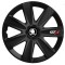 Set 4 Capace Roti GTX Negru Carbon Skoda new, R15
