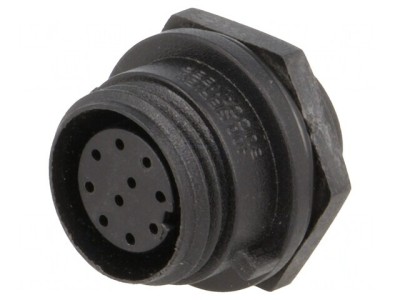 Conector Circular Mamă 10-PIN IP68 50V foto