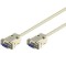 Cablu serial RS232 DB9 mama la DB9 mama 2m Goobay