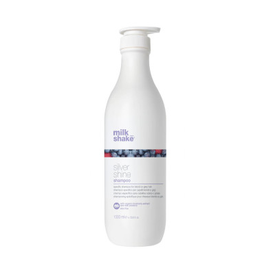 Sampon pentru neutralizarea tonurilor de galben, Milk Shake, Silver Shine Shampoo, 1000ml foto