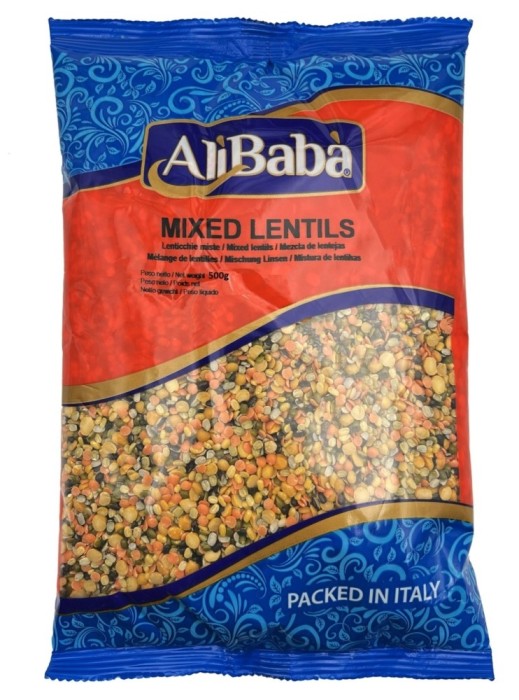 MIXED LENTILS ALI BABA 500G