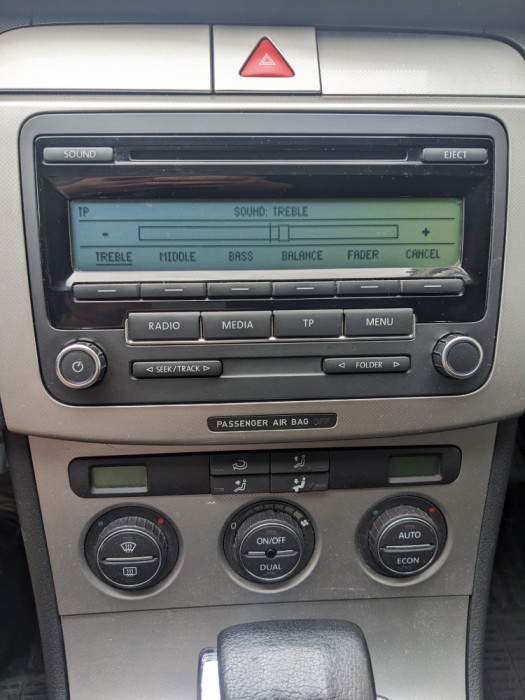 MP3 auto Volkswagen RCD310 Seat Passat Golf5 Golf6 Polo Tiguan Touran Leon RCD