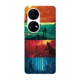 Husa compatibila cu Huawei Nova 9 model Starwars episodes, Silicon, TPU, Viceversa, Transparent, Carcasa
