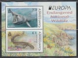 GUERNSEY 2021 EUROPA CEPT - Bloc cu 2 timbre MNH**, Nestampilat