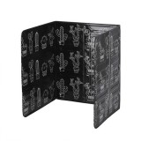 Protectie anti-stropi pentru aragaz, 84,5 x 32,5 cm, Negru