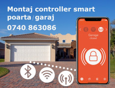 Montaj controller smart automatizare poarta garaj | Smart gate garage controller foto