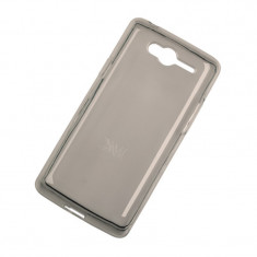 Husa Back Cover Case telefon Kruger &amp; Matz Drive 2, silicon, protectie contra zgarieturilor, Gri