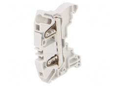 Terminal de &Icirc;mbinare Șine 0,5-4mm&sup2; 2 Borne Gri 6mm