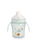 Cană antrenament, 200 ml, verde, wonder, suavinex
