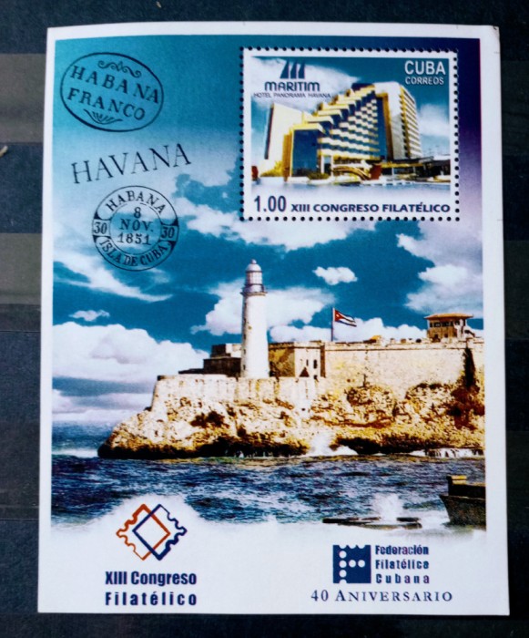 Cuba 2004 faruri ,hotel bloc nestampilat