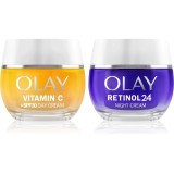 Olay Vitamin C Brighten &amp; Glow set pentru o hidratare intensa