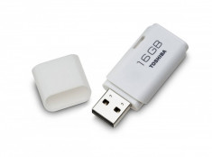 Memorie USB Toshiba 16GB USB 2.0 Alb foto