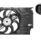 Ventilator radiator Bmw 2 Active/Gran Tourer, X1 F48, X2 F39; Mini Clubman, Mini, motor: 1.5 D, 2.0 d, 2.0 T, cu modul electronic, 400 W; 440 mm; 3