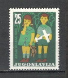 Iugoslavia.1963 Saptamina copiilor-Desene de copii SI.205, Nestampilat