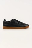Karl Lagerfeld sneakers din piele KANDIDATE culoarea negru, KL53825A